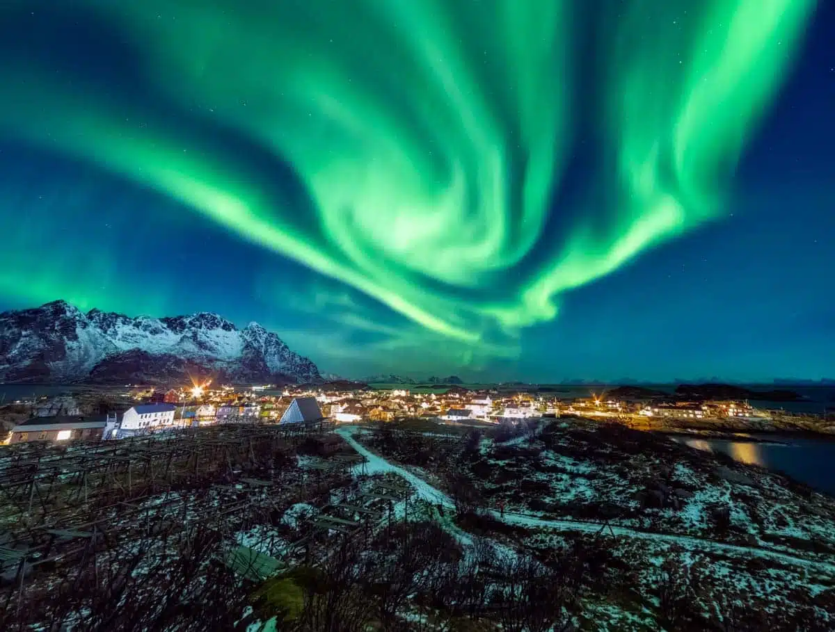 Northern Lights in Tromsø, Norway